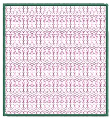 Limited Offer Filled Square Embroidery Design