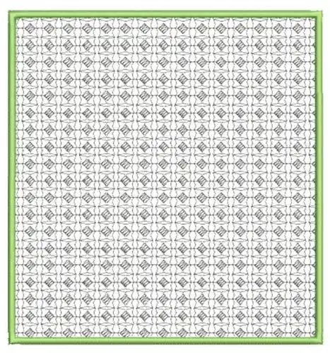 Diamond Filled Square Embroidery Design Buy Online