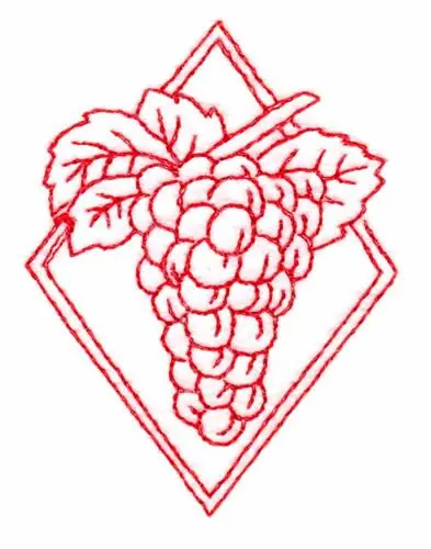 Grapes Diamond Embroidery Design Fresh Stock