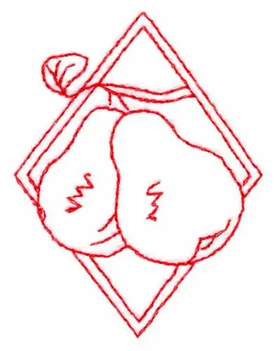 Warranty Included Pears Diamond Embroidery Design