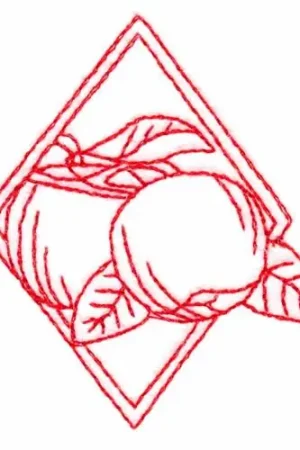 Bargain Apples Diamond Embroidery Design