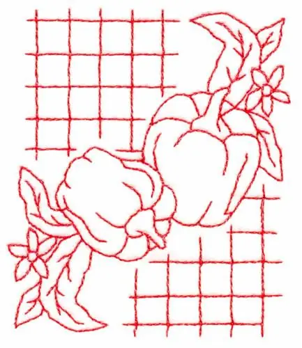 Discount Sweet Peppers Embroidery Design