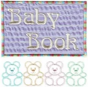 Must Have Baby Book Embroidery Design