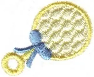 Baby Rattle Embroidery Design Save Now