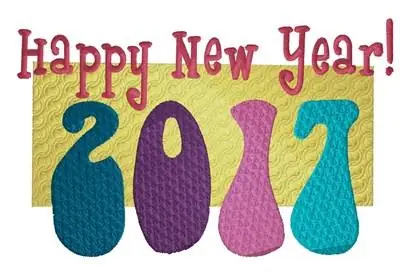Best Choice Celebrate The New Year Embroidery Design