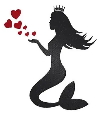 Mermaid Princess Embroidery Design Must Have