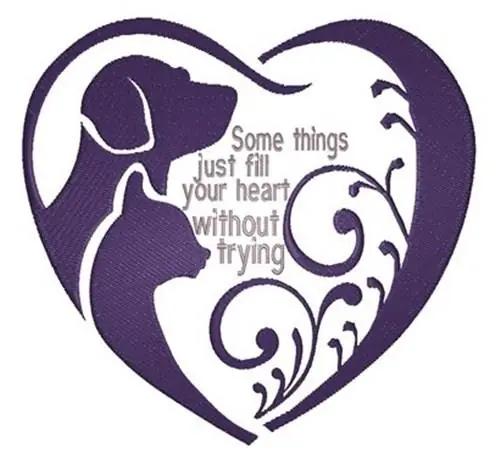 Original Fill Your Heart Embroidery Design