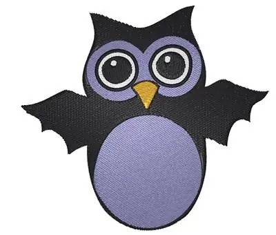 Halloween Owl Embroidery Design Holiday Sale