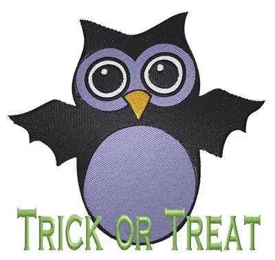 Grab Now Trick or Treat Embroidery Design