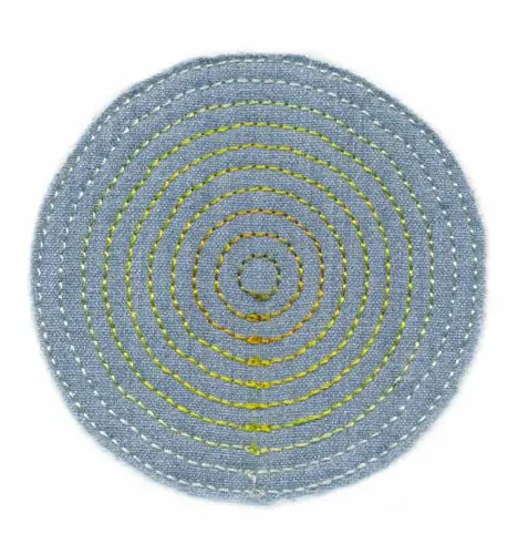 Flash Sale Applique Circle Embroidery Design