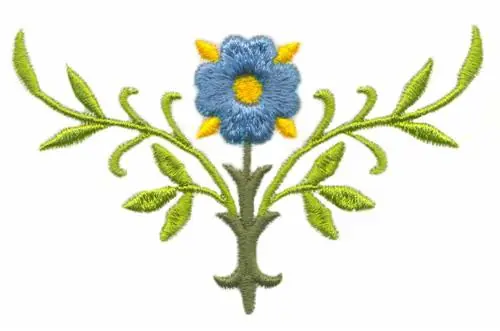 Hot Picks Puffy Flower Embroidery Design