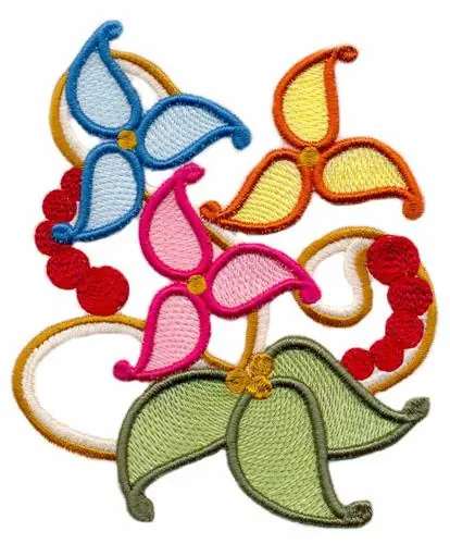 Puffy Corsage Embroidery Design Fresh Stock