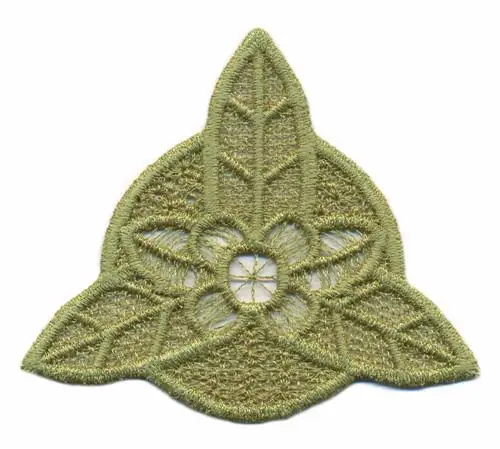Premium Lace Floral Embroidery Design