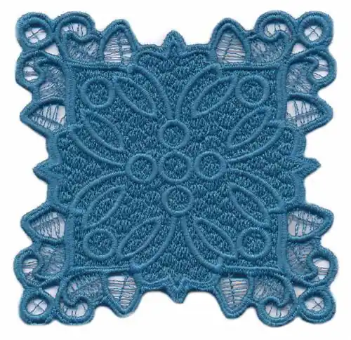 Lace Medallion Embroidery Design Factory Price