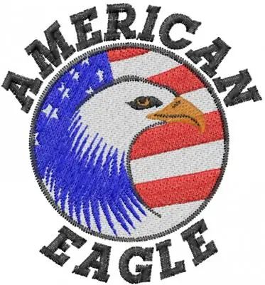Markdown American Eagle Embroidery Design
