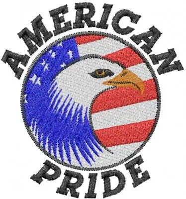 American Pride Embroidery Design Discount