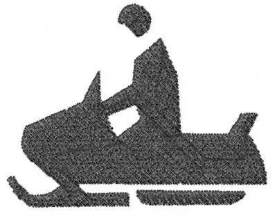 Snowmobile Embroidery Design Top Pick