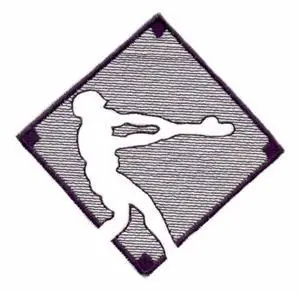 Holiday Sale Baseball Player Embroidery Design