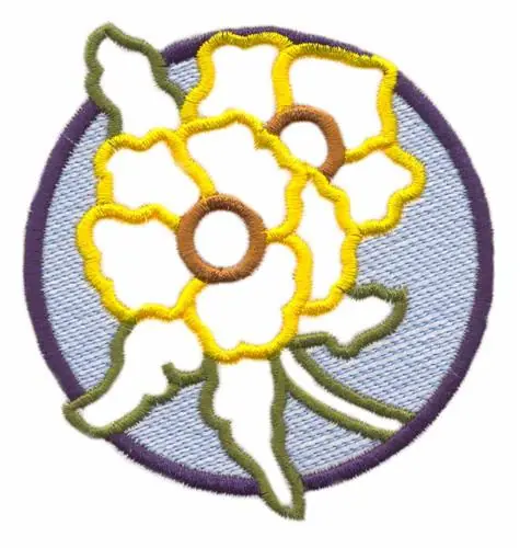 Today Only Floral Trapunto Embroidery Design