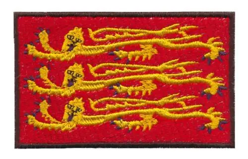 Royal Banner of England Embroidery Design Handmade