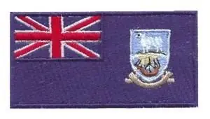 Don’t Miss Out Falkland Islands Flag Embroidery Design