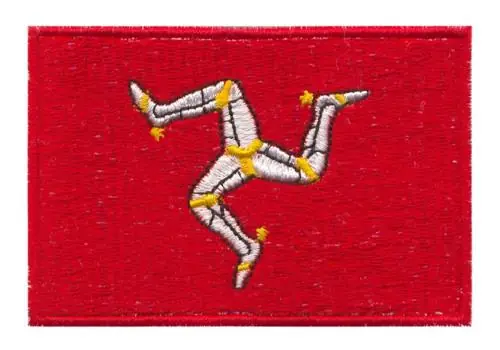 Hot Picks Isle of Man Flag Embroidery Design