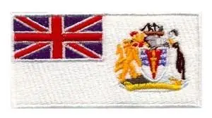 Modern British Antarctic Territory Flag Embroidery Design