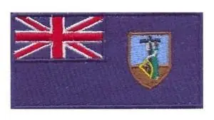 Montserrat Flag Embroidery Design Grab Now