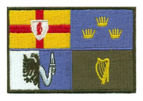 Provinces of Ireland Flag Embroidery Design Clearance
