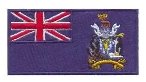 South Georgia Sandwich Islands Flag Embroidery Design Luxury