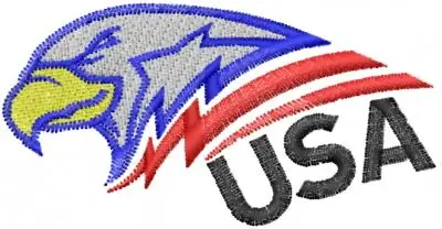 Direct From Factory Eagle America USA Embroidery Design