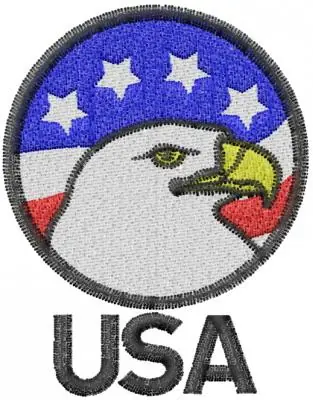 Eagle America USA Embroidery Design Price Cut