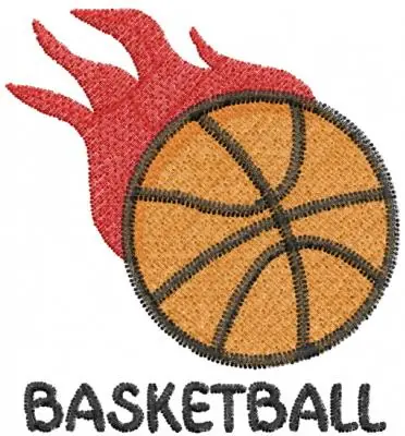 Super Sale Basketball Embroidery Design