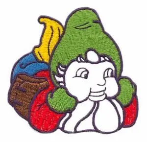 Flash Sale Trapunto Gnome Embroidery Design