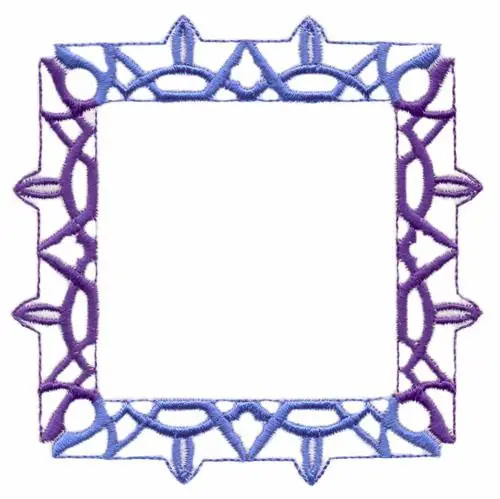 Fresh Stock Picture Frame Border Embroidery Design
