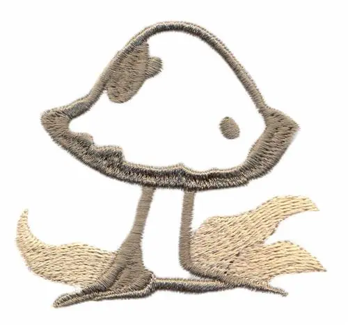 Mushroom Embroidery Design Weekend Sale