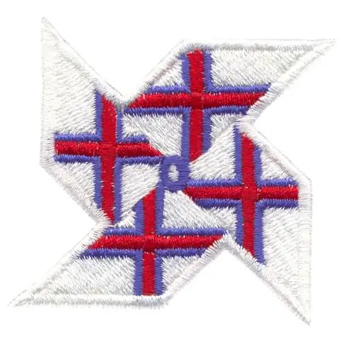 Faroe Islands Pinwheel Embroidery Design Must Have