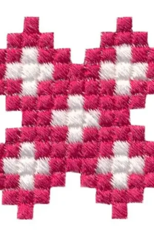 Authentic Geometric Boxes Embroidery Design