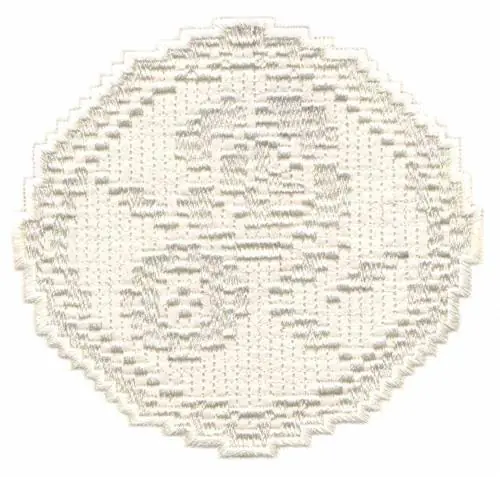 Best Price Filigree Roses Circle Embroidery Design