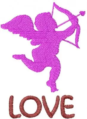 Cupid Love Embroidery Design Buy Direct