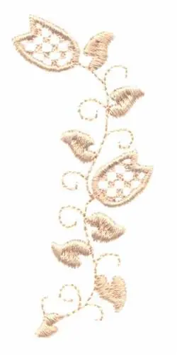 Weekend Sale Tulips Embroidery Design