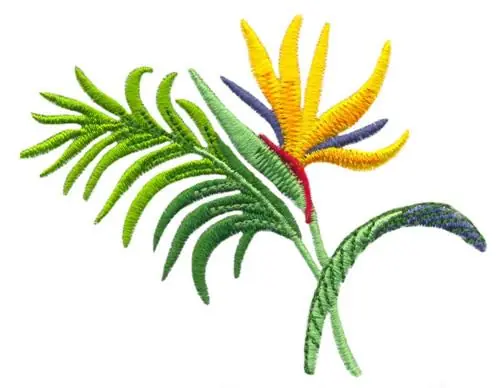 Top Pick Bird of Paradise Embroidery Design