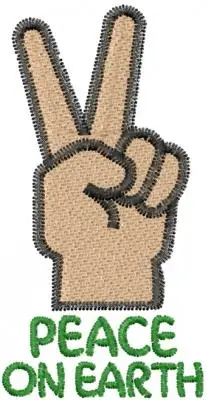 Buy Direct Peace On Earth Embroidery Design