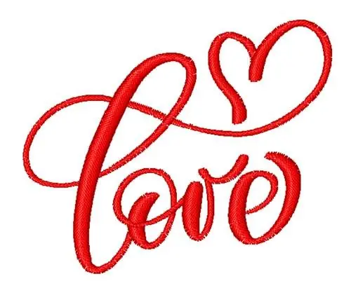 Bulk Order Love Embroidery Design