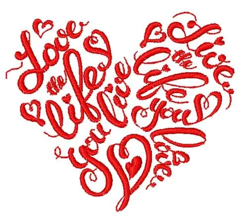 Crafted Love Life Embroidery Design