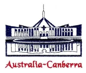 Australia Canberra Embroidery Design Money Back Guarantee