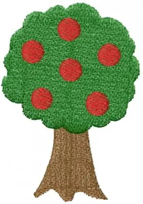 Apple Tree Embroidery Design Editor’s Pick