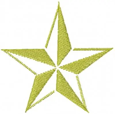 3D Star Stencil Embroidery Design Time-Limited