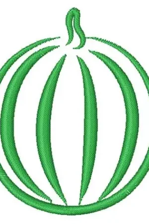 Bargain Watermelon Outline Embroidery Design