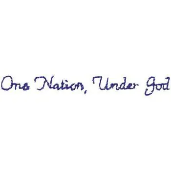 One Nation Embroidery Design Hot Deal